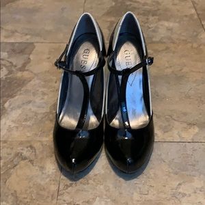 Guess platform heels